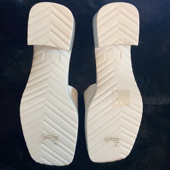 Women’s white heeled jelly mules - Picture 4 of 4